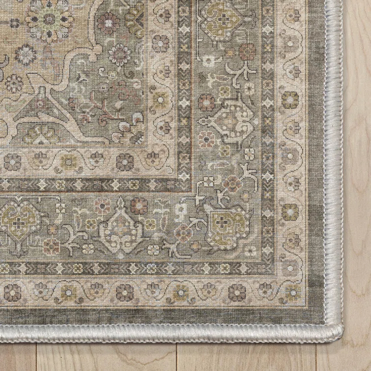 Asha Lilith Vintage Oriental Kilim Gray/Beige Rug