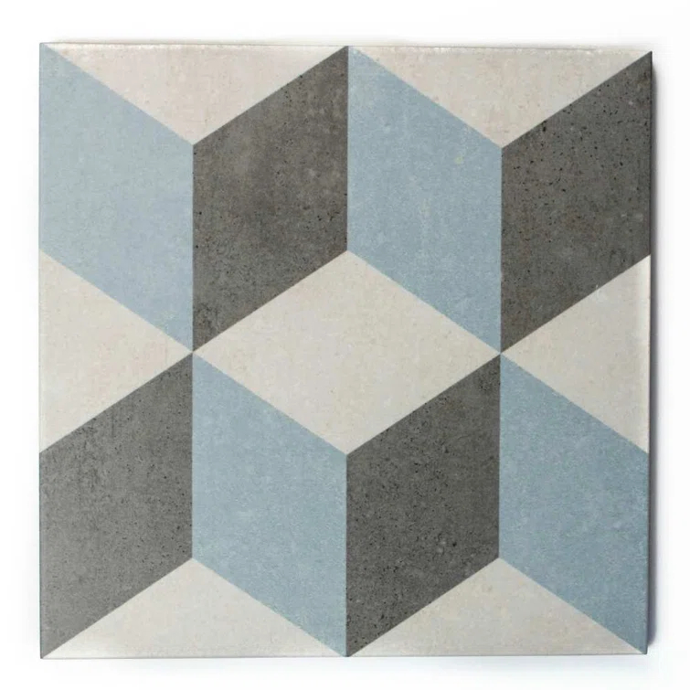 Prism 9" x 9" Porcelain Patterned Singular Wall Floor Use Tile