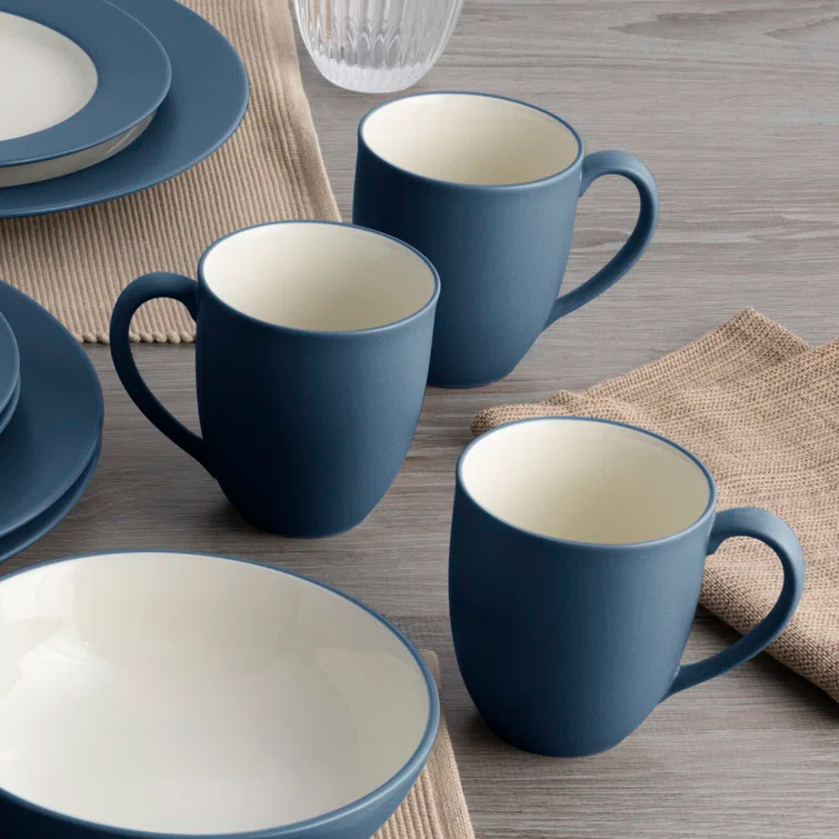 Noritake Colorwave Coffee Mugs, 12 oz.