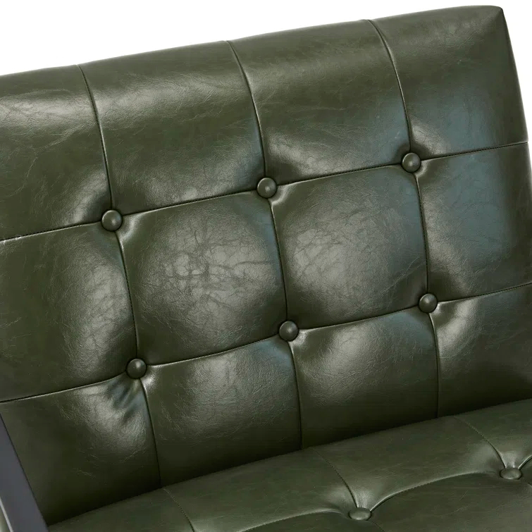 Billings Faux Leather Armchair