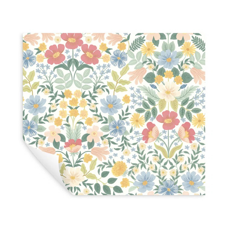 Bramble Garden 20" L x 27" W Peel and Stick Wallpaper Roll