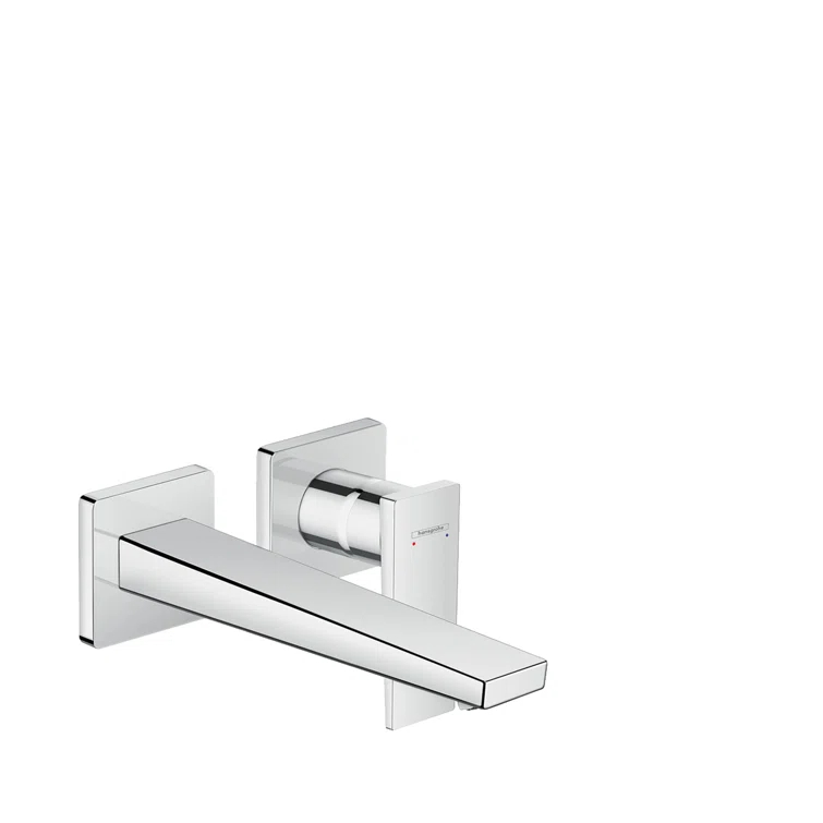 Metropol Low Flow Water Saving Wall Mounted Bathroom Faucet