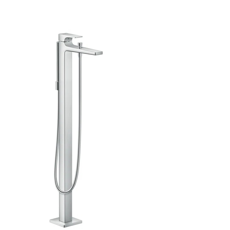 Metropol Freestanding Tub Filler Trim with Lever Handle and 1.75 GPM Handshower Trim Set Only