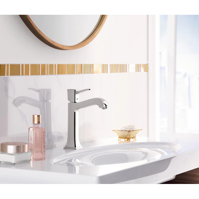 Hansgrohe Metropol Classic Single-Hole Faucet 160 with Drain Assembly, 1.2 GPM