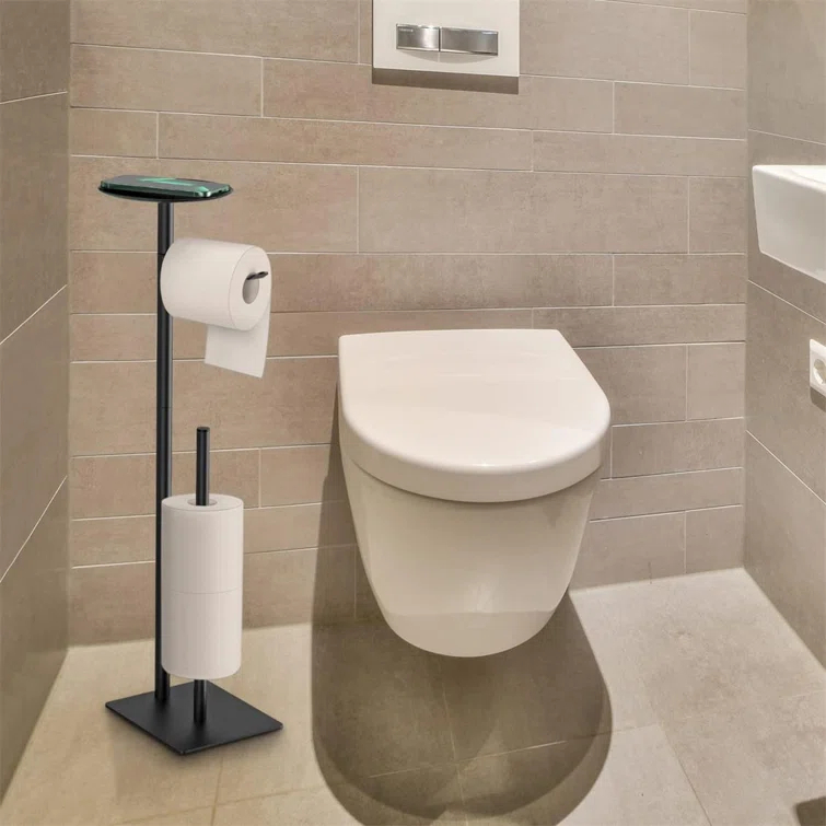 TOPEFIC HPA6LRTN02 Free Standing Toilet Paper Holder