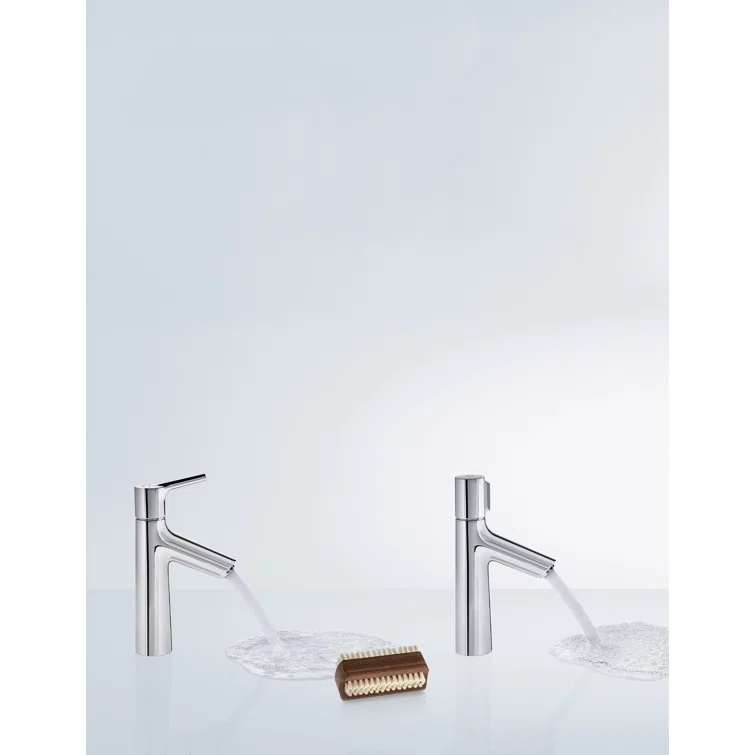 Talis S Premium Easy on/off Single Hole Bathroom Faucet Less Handles with Drain Assembly