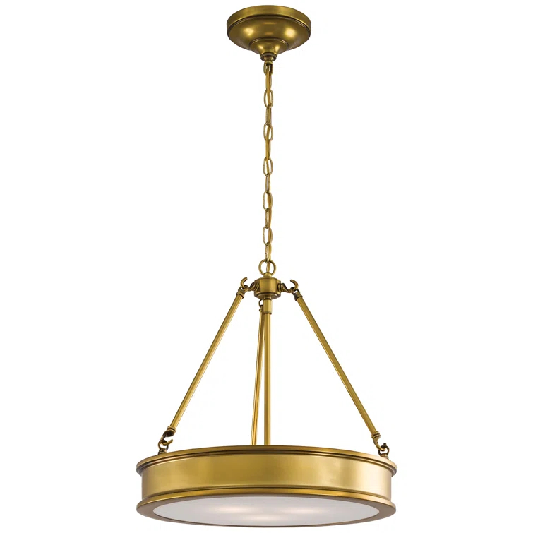 Minka Lavery Harbour Point 19" Wide Liberty Gold Pendant Light