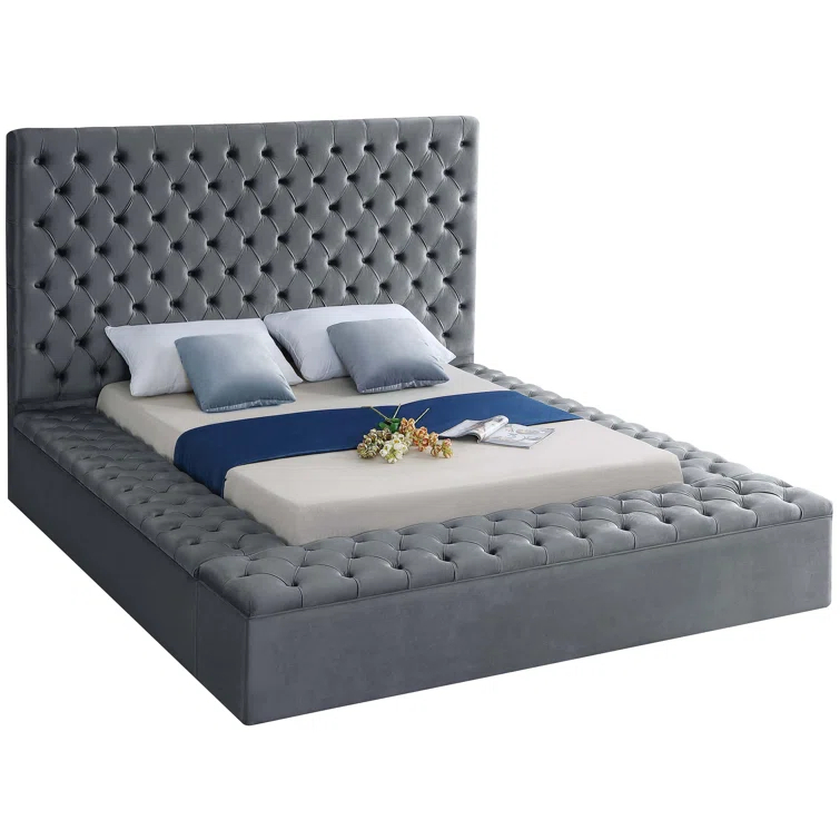 Johnnay Upholstered Platform Storage Bed