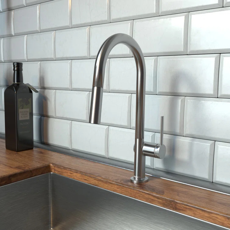 hansgrohe Talis N HighArc Kitchen Faucet, A-Style 2-Spray Pull-Down, 1.75 GPM