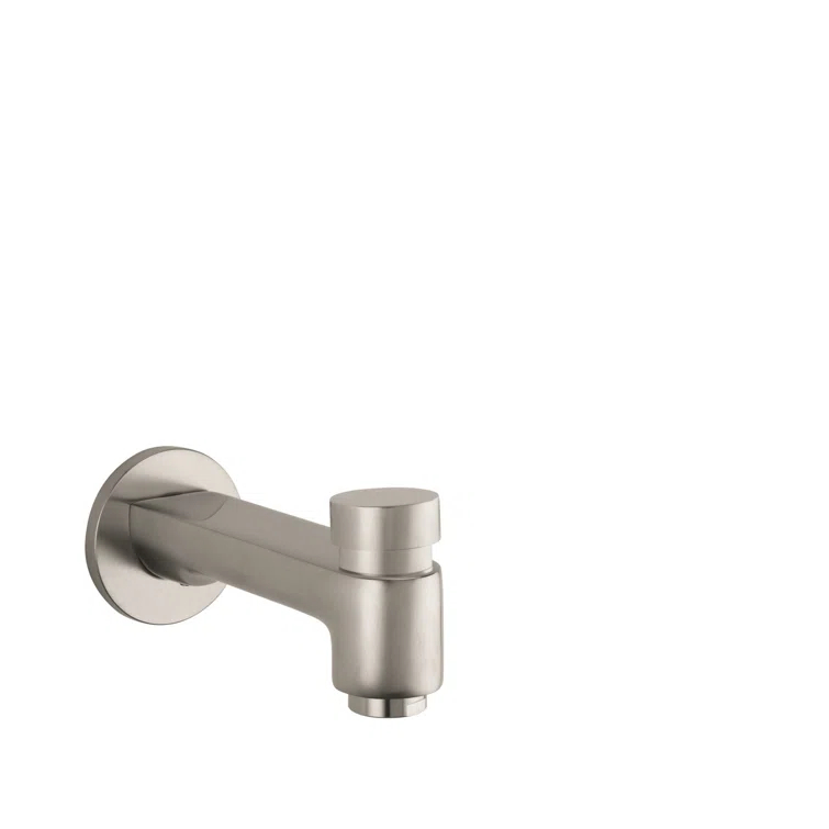 Metris S Wall Mounted Tub Spout Trim with Diverter