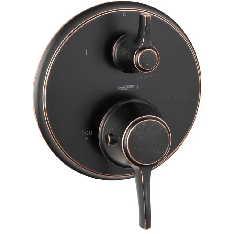 Metris C Thermostatic Shower Trim with Volume Control Valve Trim Only