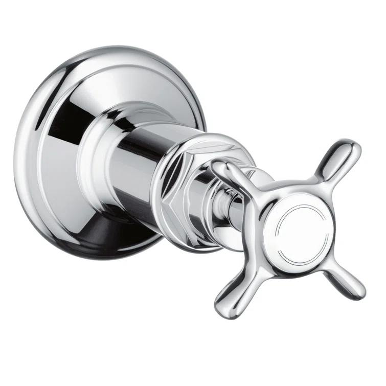 AXOR Montreux Volume Control Trim With Cross Handle Valve Trim Only
