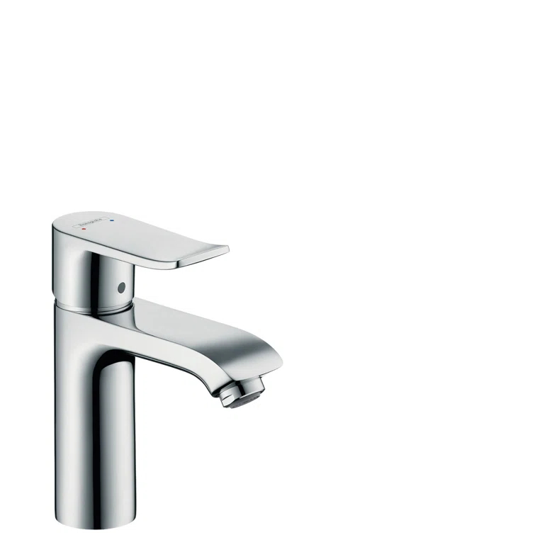 Metris Single Hole Bathroom Faucet with Drain Assembly
