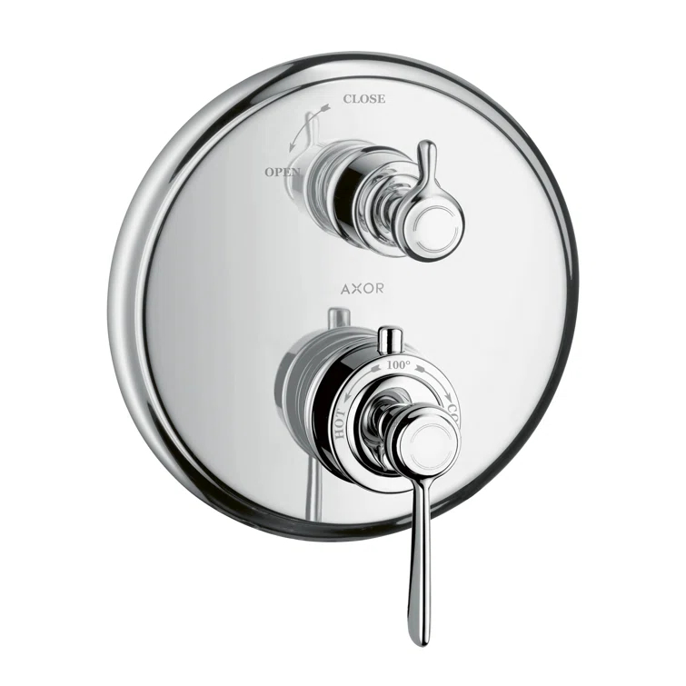 Axor Montreux Chrome Thermostatic Trim with Volume Control