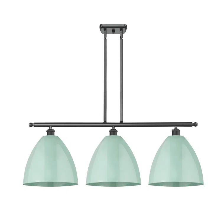 Plymouth Dome 3 - Light Kitchen Island Pendant