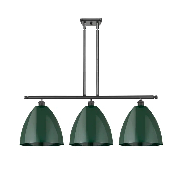 Plymouth Dome 3 - Light Kitchen Island Pendant