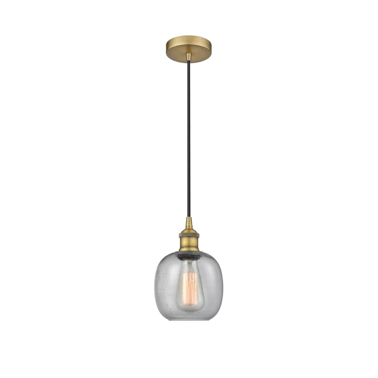 Belfast 1 - Light Single Drop Pendant Pendant