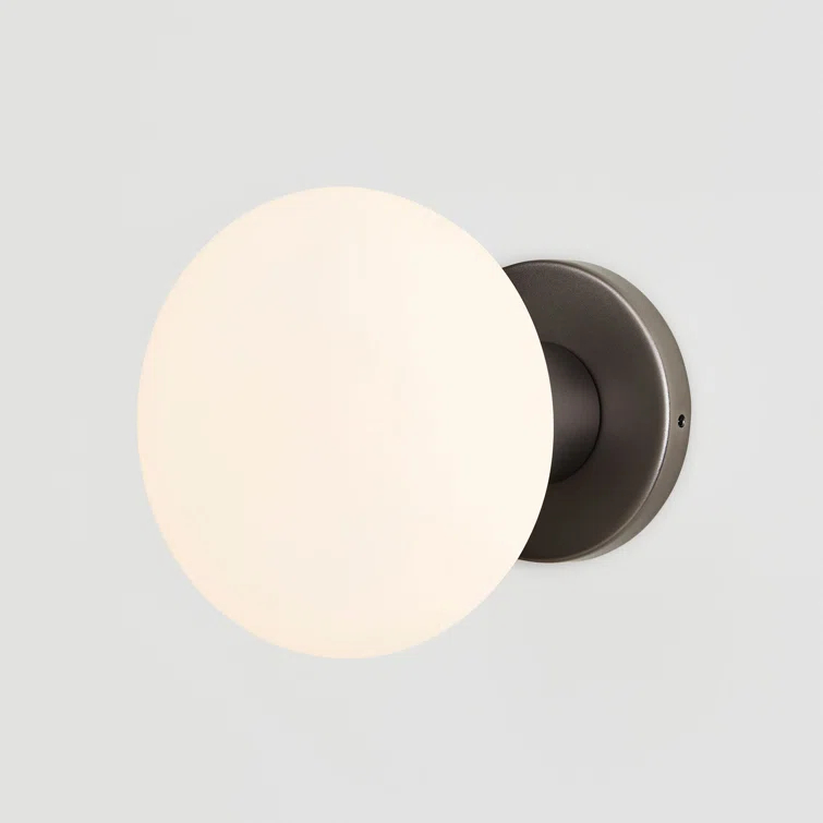 Lochan Outdoor Sconce with Oval by Tala - Graphite