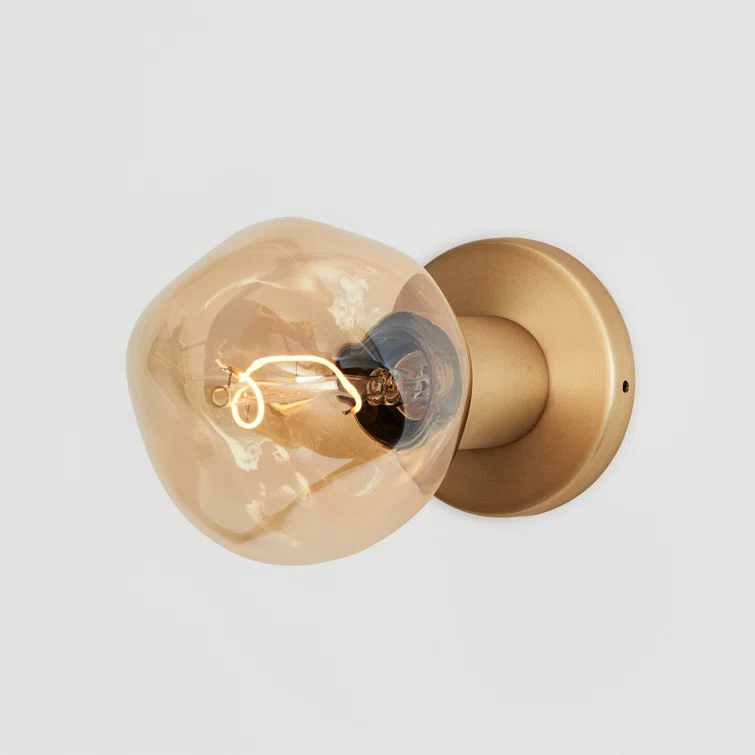 Lochan Indoor / Outdoor Sconce with Voronoi I by Tala - Brass