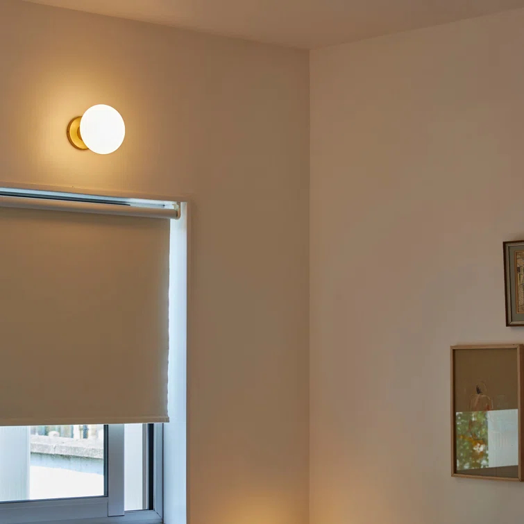 Lochan Outdoor Sconce with Oval by Tala - Brass