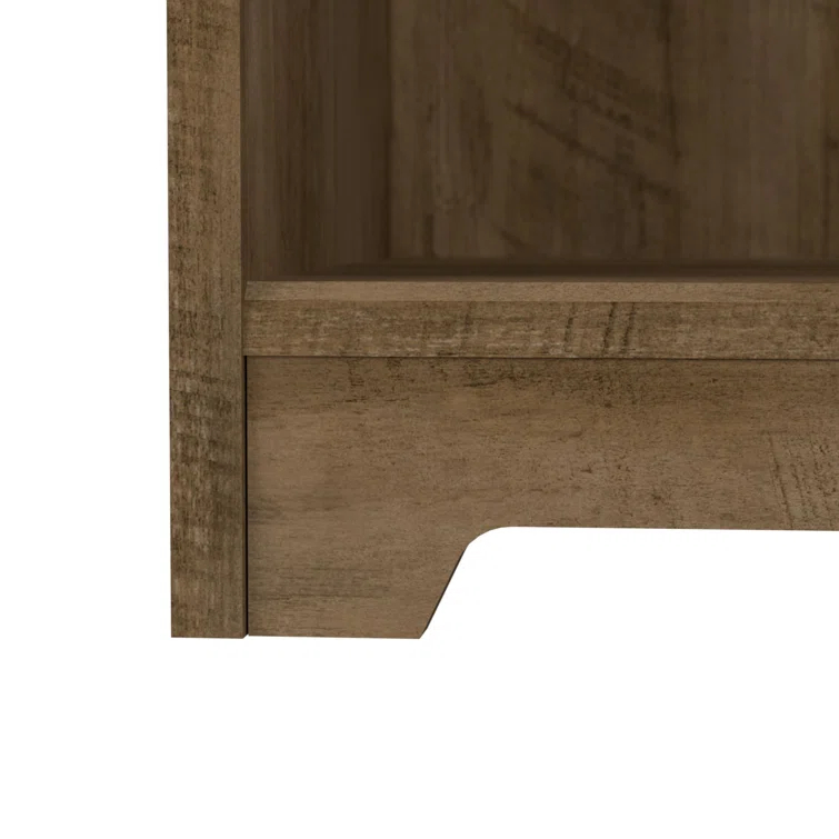 Shelonda 5 Shelf 66" Standard Bookcase