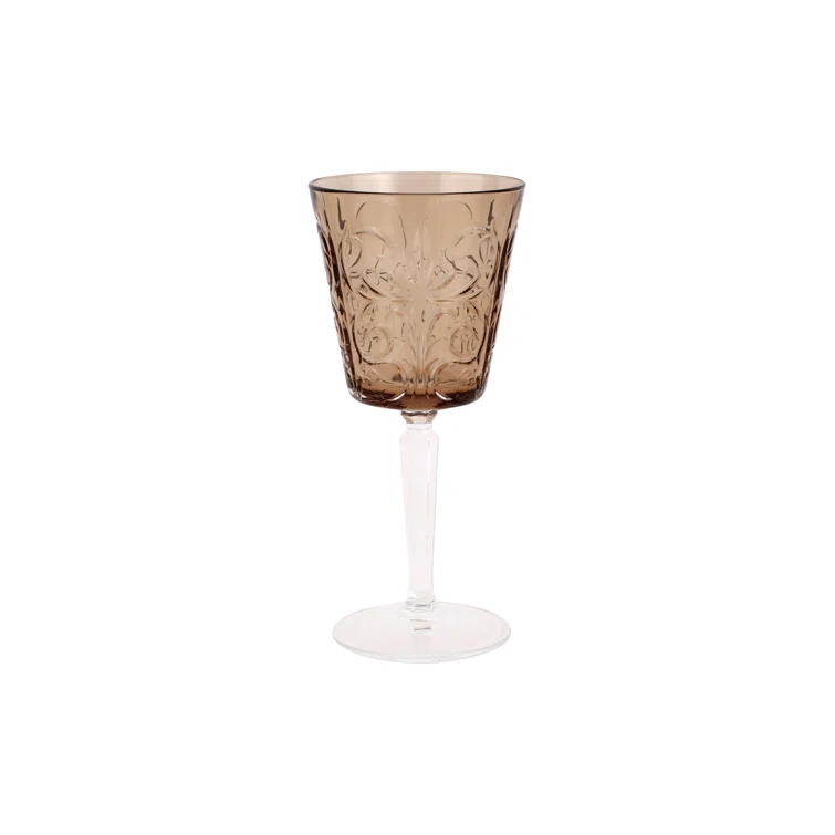 VIETRI Barocco 8oz. Handmade Wine Glass