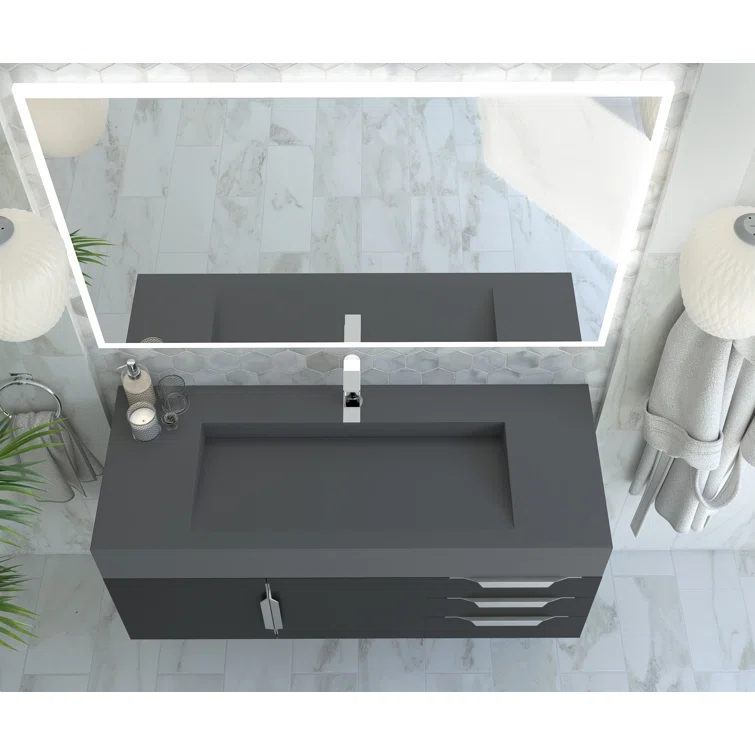 Amelia 48" Single Bathroom Vanity Top with Sink