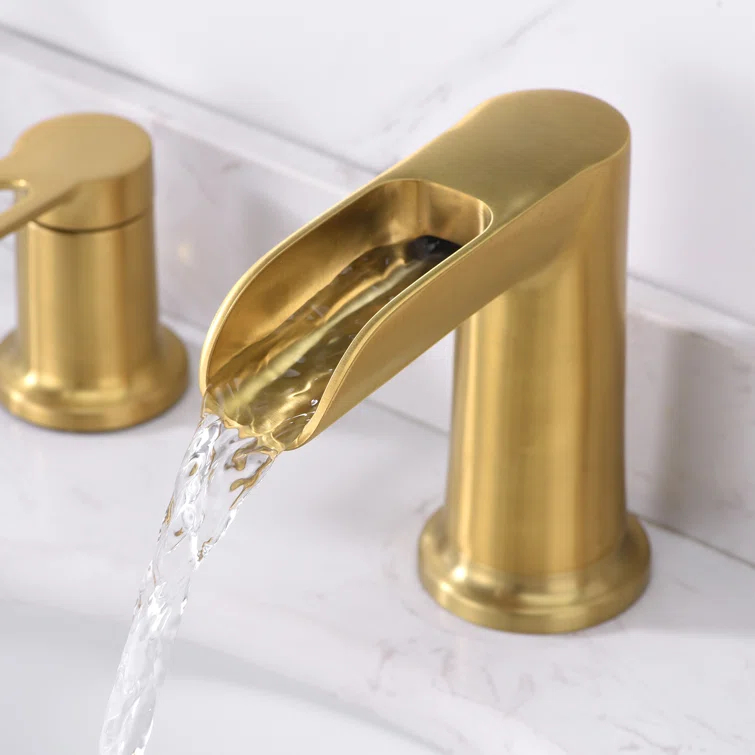 VividFall 8 in. Widespread 2-Handle Bathroom Faucet