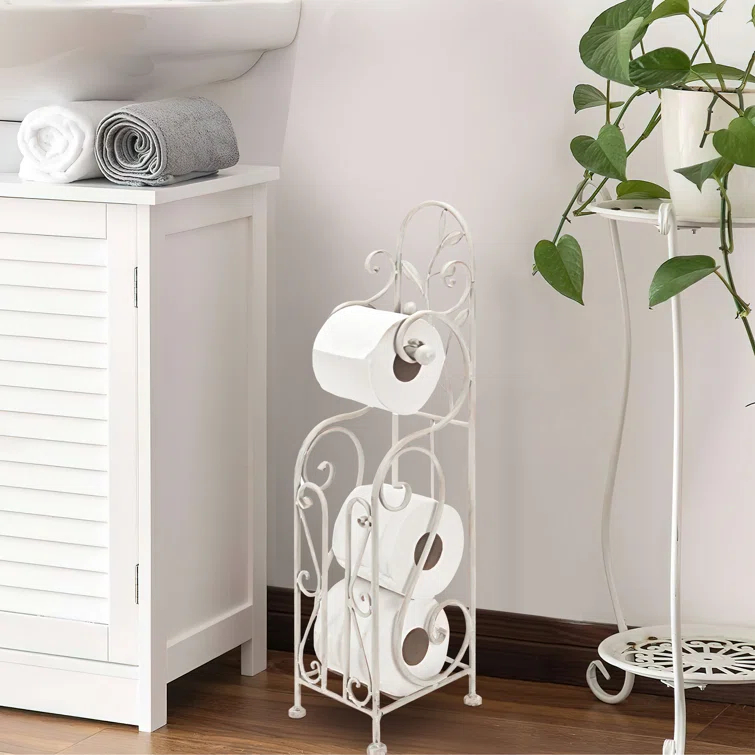 Nicollet Free Standing Toilet Paper Holder