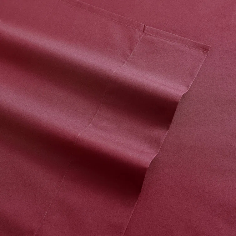 Nautica Solid Cotton Percale Sheet Sets