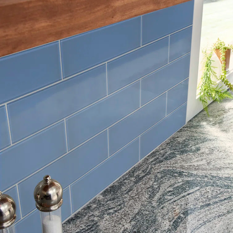 4" x 12" Glass Subway Tile