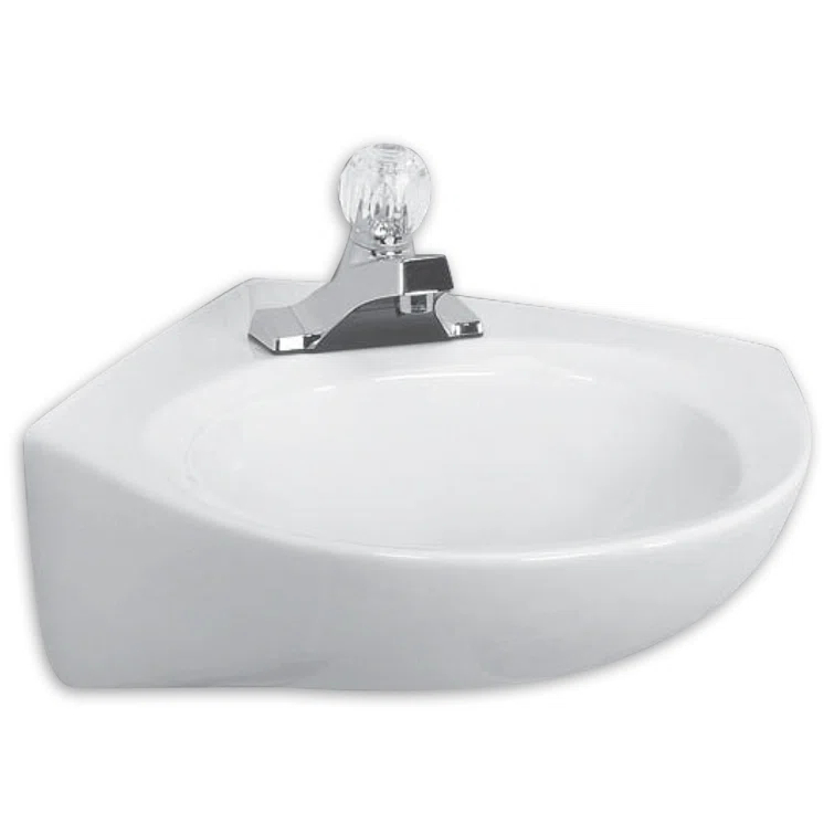 American Standard Cornice 15.5'' White Vitreous China Specialty Bathroom Sink with Overflow