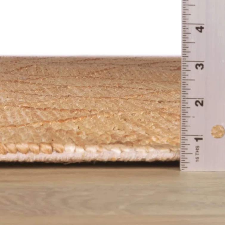 Tiles Natural Handwoven Jute Rug