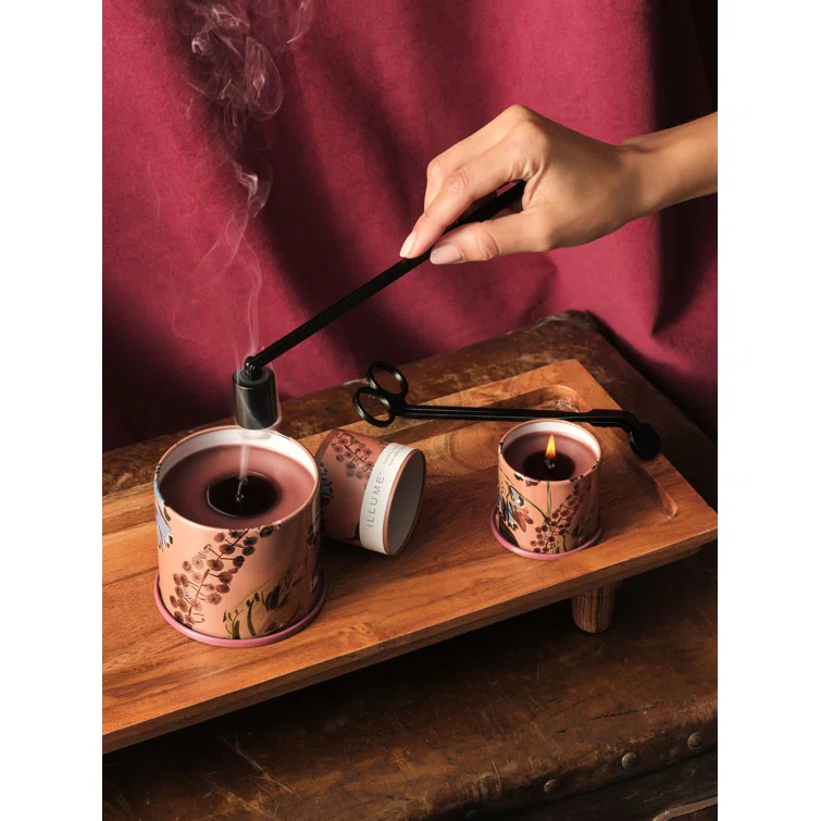 ILLUME Beautifully Done Essentials Terra Tabac Statement Glass Scented Candle