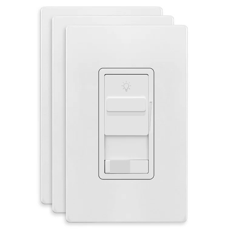 15 Tamper Resistant 3-Way Push Button Light Switch