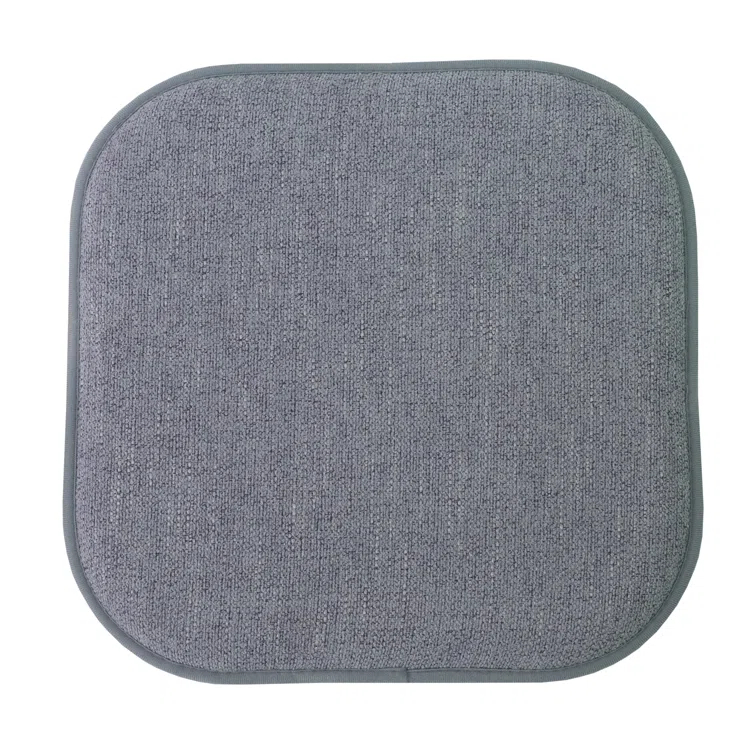 Alexis Memory Foam No Slip Back 16" x 16" Chair Pad Cushion