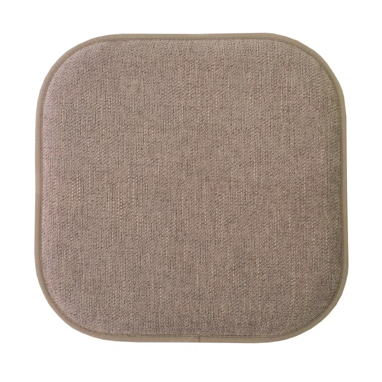 Alexis Memory Foam No Slip Back 16" x 16" Chair Pad Cushion