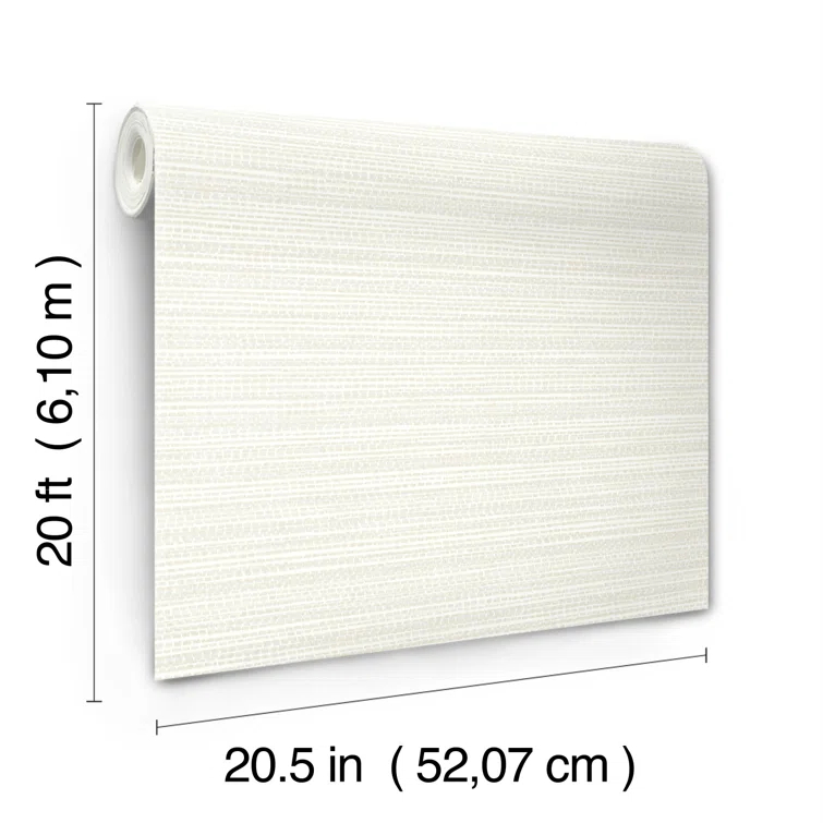 Tick Mark Texture Peel & Stick Wallpaper