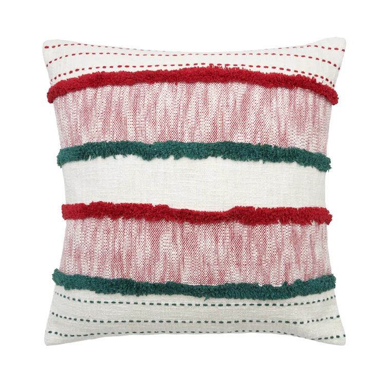 Benn Tufted Woven Decorative Throw Pillow