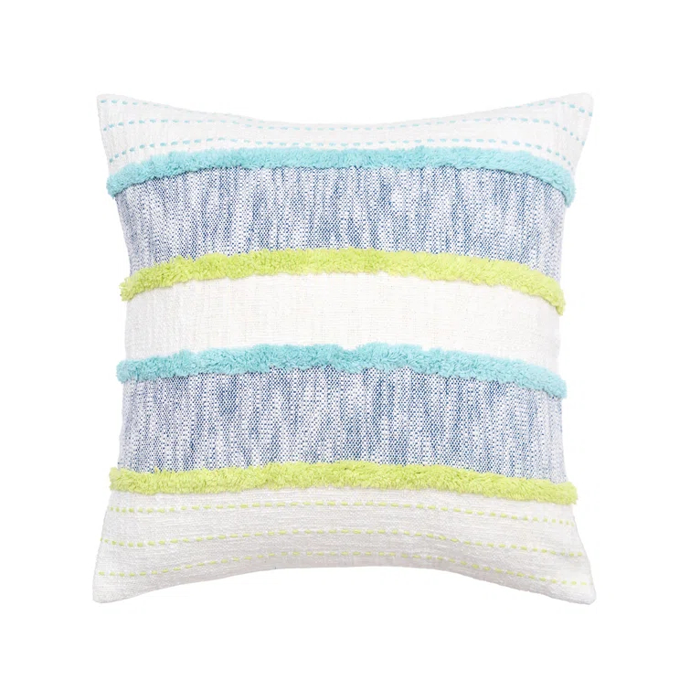 Benn Tufted Woven Decorative Throw Pillow