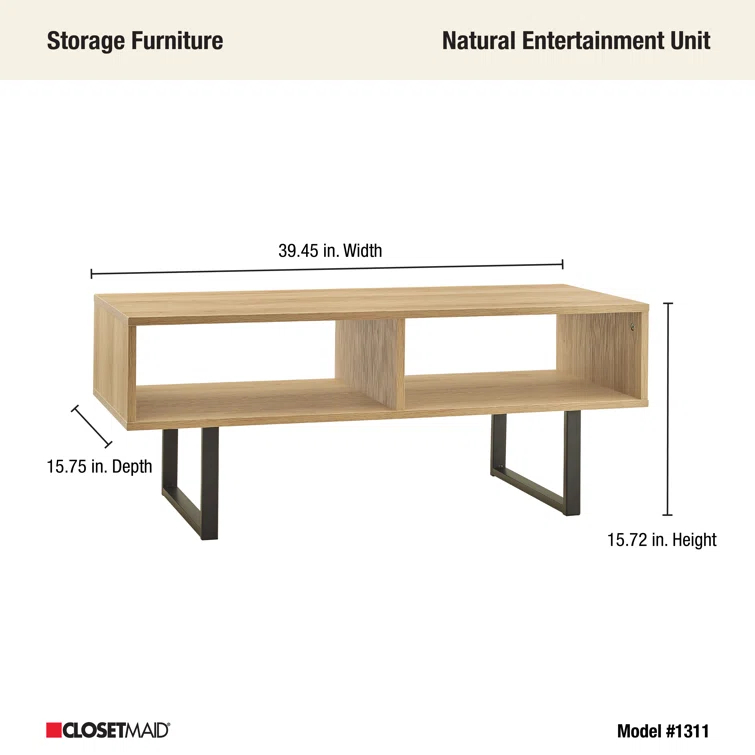 ClosetMaid Rectangular Coffee Table