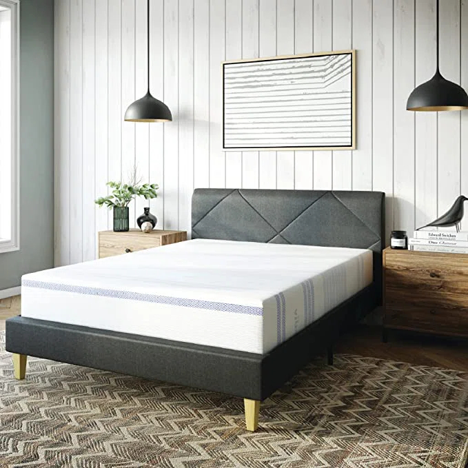 Vibe Vibe Gel Memory Foam 12-Inch Mattress | CertiPUR-US Certified | Bed-in-a-Box