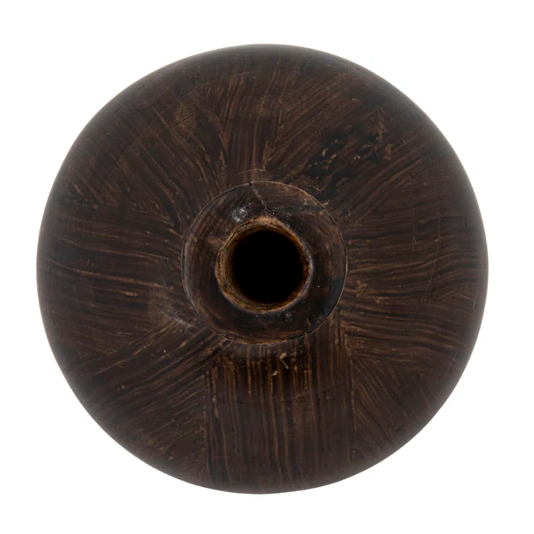 Rodiguez 5.5'' Solid Wood Table Vase