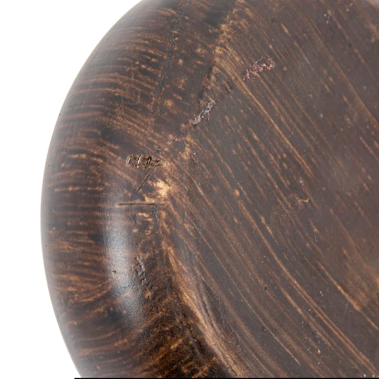 Rodiguez 5.5'' Solid Wood Table Vase