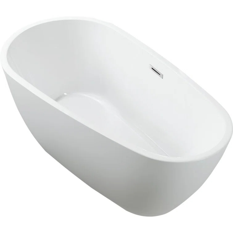 Freestanding Soaking Acrylic Bathtub