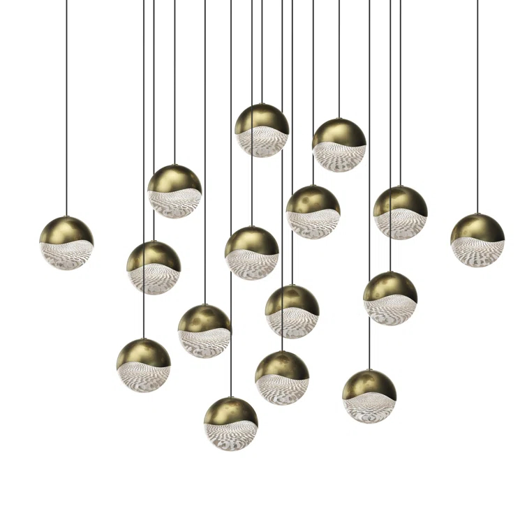Grapes 16 - Light LED Cluster Pendant
