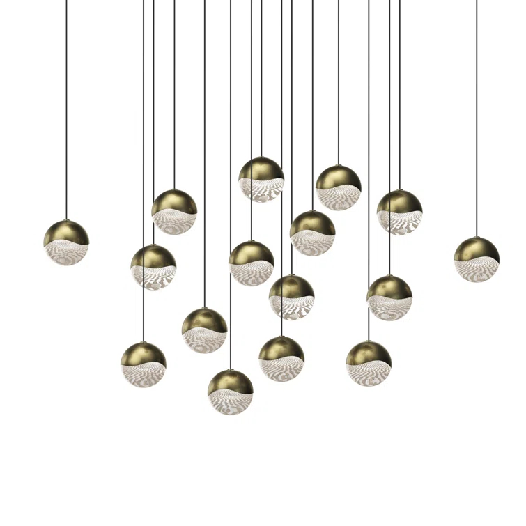 Grapes 16 - Light LED Cluster Pendant