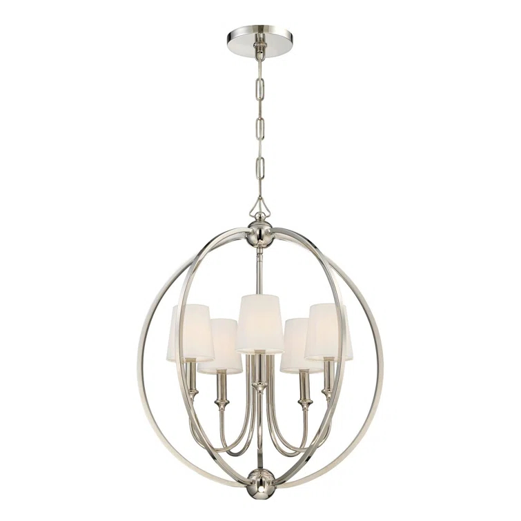 Crystorama Lighting - Five Light Chandelier - Chandelier - Sylvan - Five Light