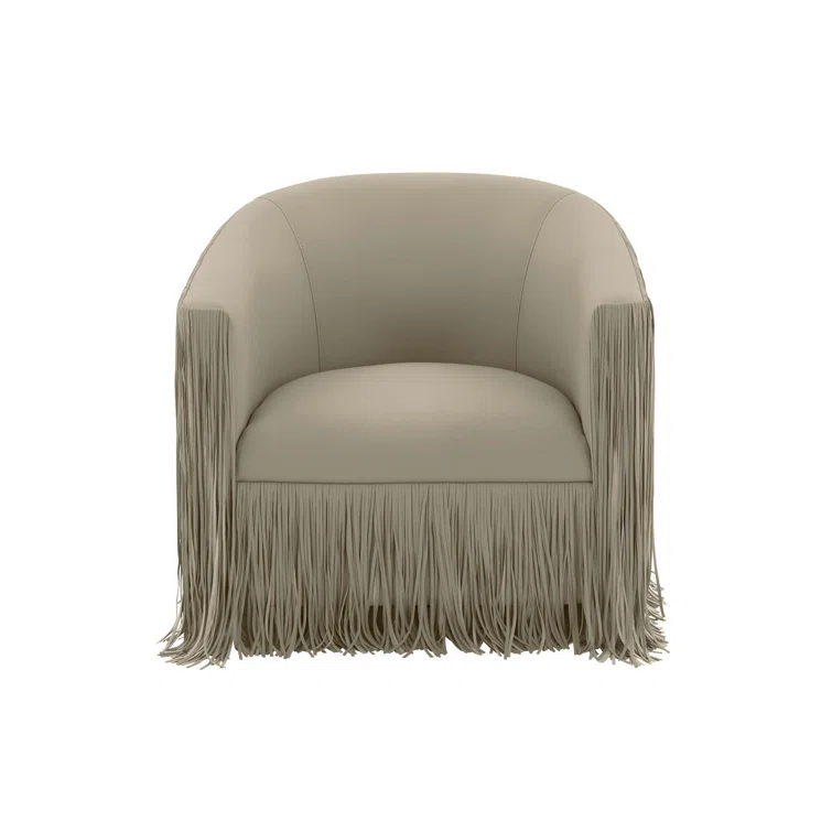 Upholstered Swivel Accent Chair