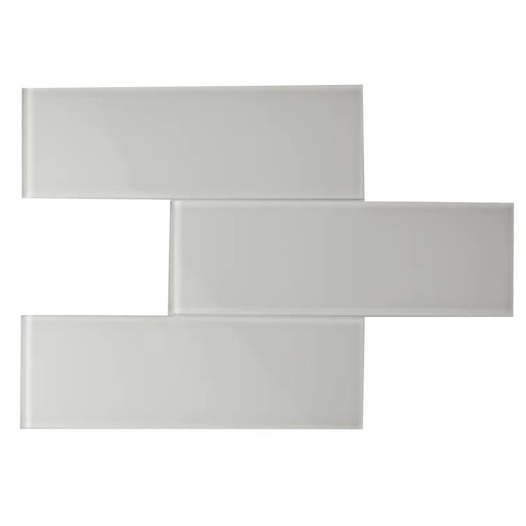 3" x 9" Glass Subway Tile
